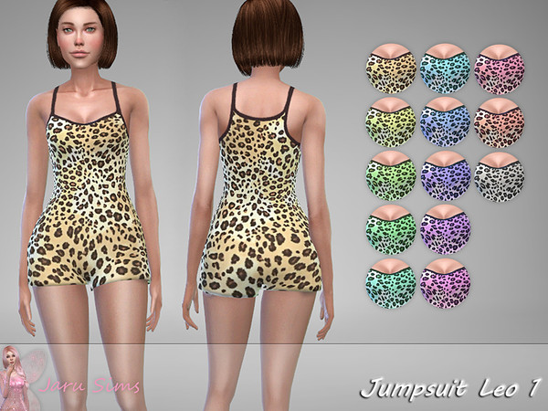 Sims 4 Jumpsuit Leo 1 by Jaru Sims at TSR