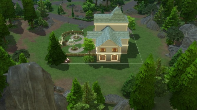 Sims 4 Art Nouveau Manor by ElvinGearMaster at Mod The Sims