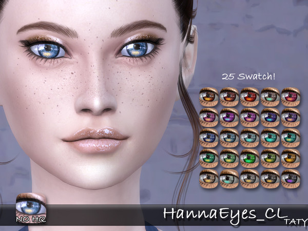 Sims 4 Hanna Eyes CL by tatygagg at TSR