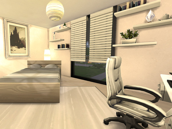 Sims 4 Freelancer Basegame House by Sarina Sims at TSR