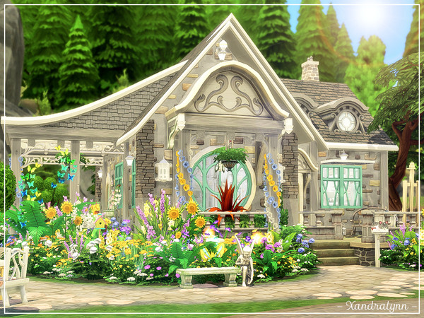Sims 4 Castalia Villa by Xandralynn at TSR