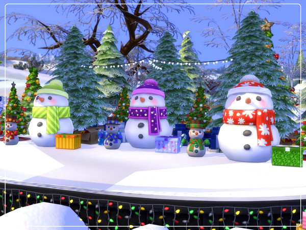 Sims 4 Snow Globe by Summerr Plays at TSR