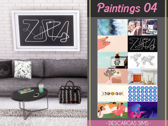 Sims 4 Paintings 04 at Descargas Sims
