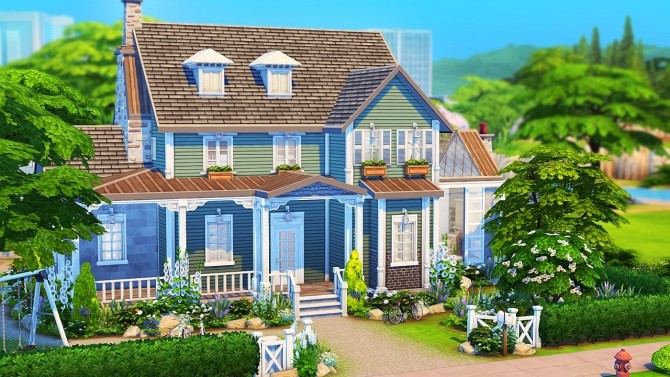 Sims 4 Foster Family Home at Aveline Sims