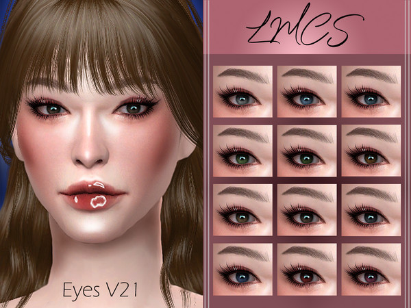 Sims 4 LMCS Eyes V21 by Lisaminicatsims at TSR