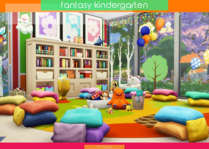 Fantasy Kindergarten by Praline at Cross Design » Sims 4 Updates