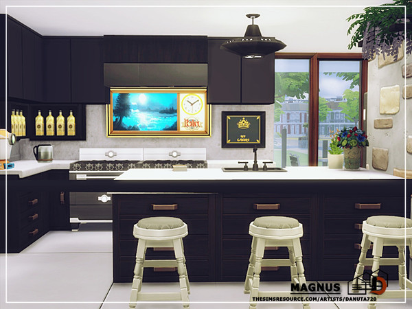 Sims 4 Magnus luxurious contemporary villa by Danuta720 at TSR