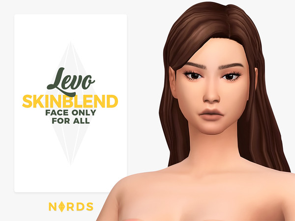 Sims 4 Levo Skinblend by Nords at TSR