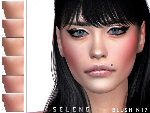 Sims 4 Blush N17 by Seleng at TSR