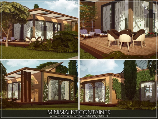 Sims 4 Minimalist Container by MychQQQ at TSR