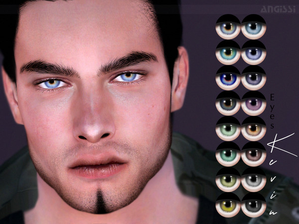 Sims 4 Kevin eyes by ANGISSI at TSR
