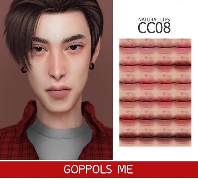 Sims 4 GPME GOLD Natural Lips CC8 at GOPPOLS Me