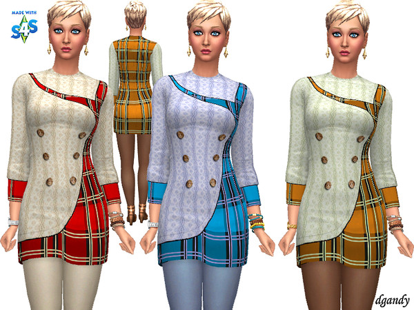 Sims 4 Dress 20200104 by dgandy at TSR
