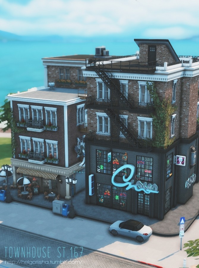 Sims 4 Townhouse st.167 at Helga Tisha