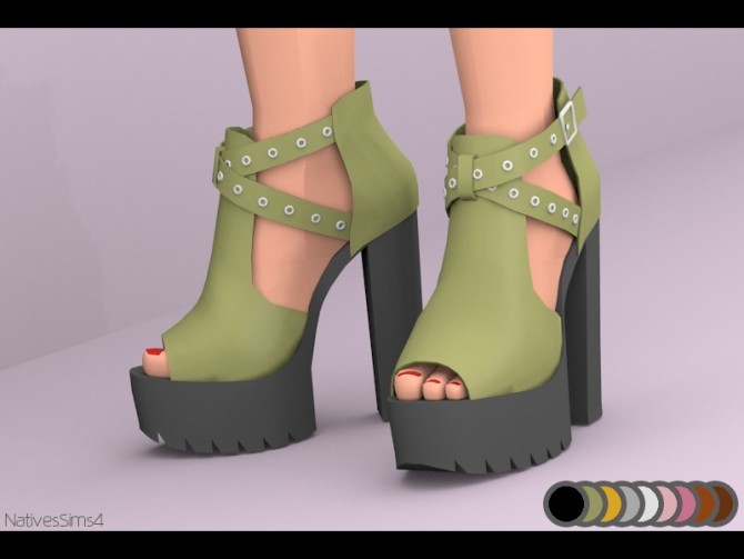 Sims 4 Low Boots 02 v2 at Natives Sims 4