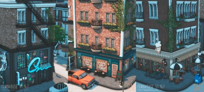 Sims 4 Townhouse st.167 at Helga Tisha