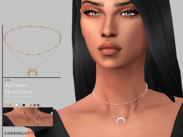 Sims 4 Allmon Necklace by DarkNighTt at TSR