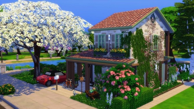 Sims 4 19 Rue du Canal house by chipie cyrano at L’UniverSims