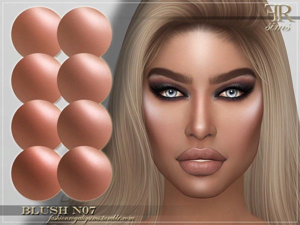Sims 4 FRS Blush N07 by FashionRoyaltySims at TSR
