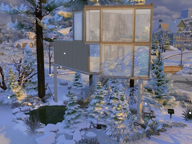 Sims 4 The Tree Top House at KyriaT’s Sims 4 World