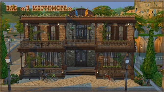Sims 4 Аt Mortimer Pub by fatalist at ihelensims