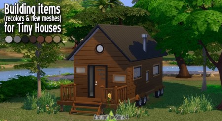 Tiny Houses & Trailers set by Sandy at Around the Sims 4