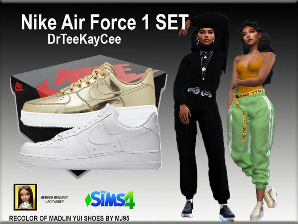 Sims 4 Air Force 1 Set by drteekaycee at TSR