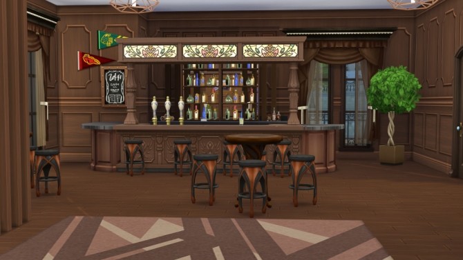 Sims 4 Аt Mortimer Pub by fatalist at ihelensims