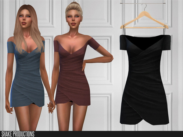 Sims 4 359 Dress by ShakeProductions at TSR