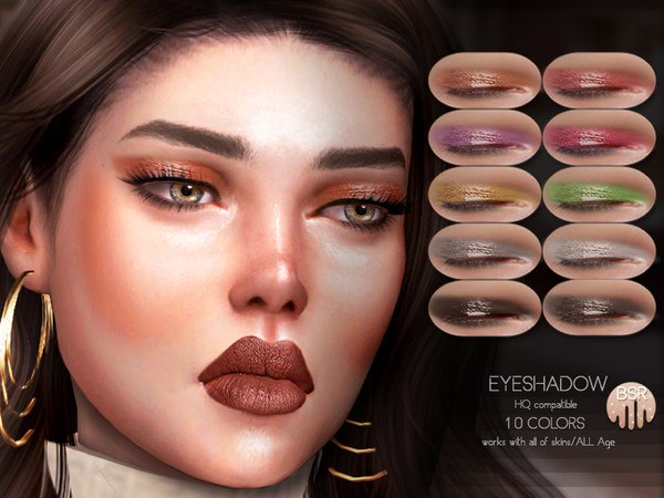 Sims 4 Eyeshadow BS08 by busra tr at TSR
