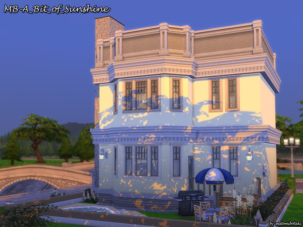 Sims 4 MB A Bit of Sunshine house by matomibotaki at TSR