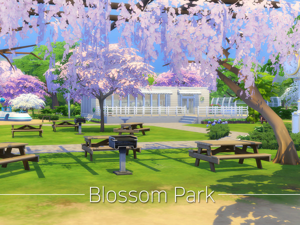 Sims 4 Blossom Park by gbs04147 at TSR