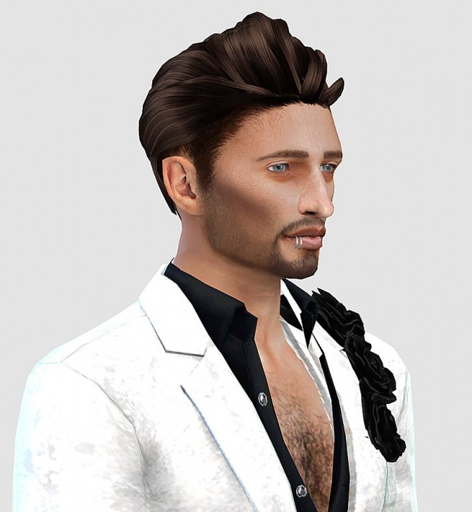 Sims 4 Gentle Hair M at HoangLap’s Sims