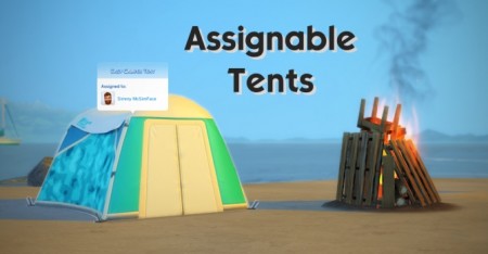 Assignable Tents by Maars at Mod The Sims