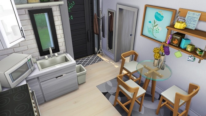 Sims 4 PERFECT TINY FAMILY HOUSE at Aveline Sims