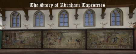 The Story of Abraham Tapestries Collection by Nutter-Butter-1 at Mod The Sims