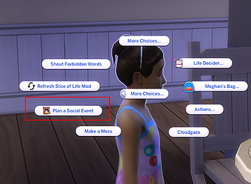 Sims 4 Start an Event All Ages at KAWAIISTACIE