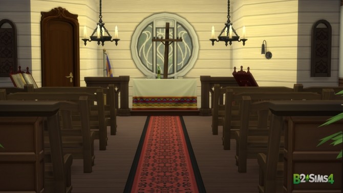 Sims 4 Denton Episcopalian Church by Brunnis 2 at Mod The Sims