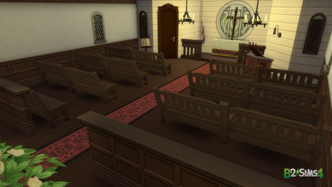 Sims 4 Denton Episcopalian Church by Brunnis 2 at Mod The Sims