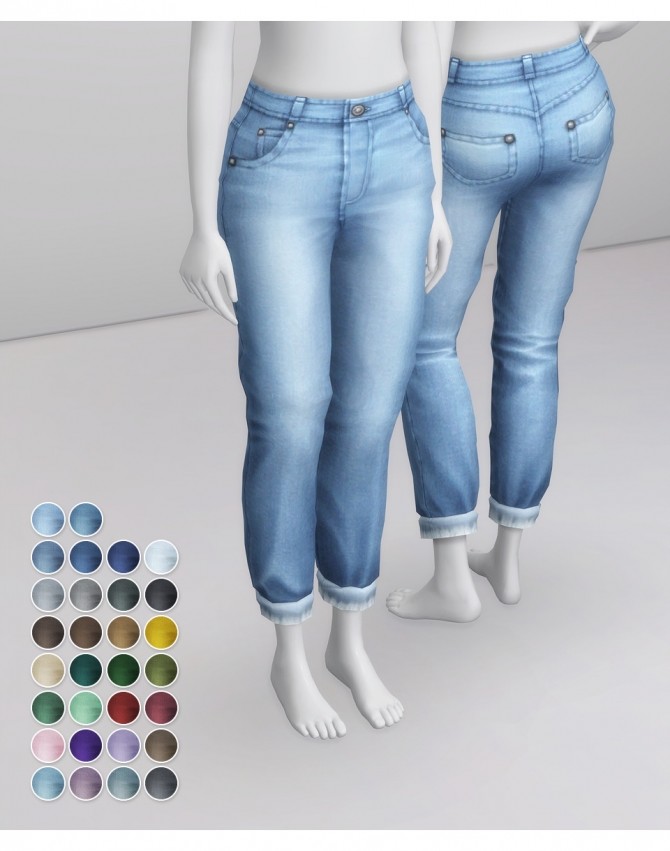Vintage Jeans II F at Rusty Nail » Sims 4 Updates
