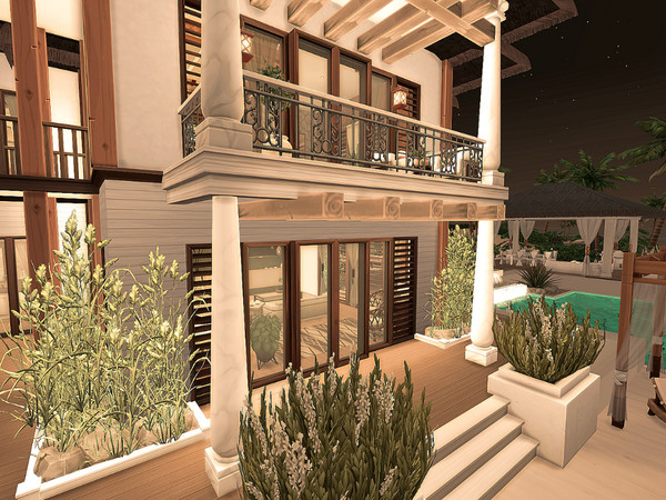 Sims 4 Sulani Beach Villa by Sarina Sims at TSR