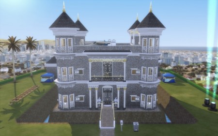 Spellcaster’s Castle No CC by Obsidiontron at Mod The Sims
