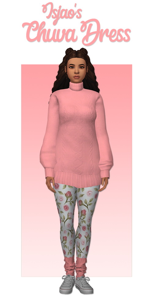 Sims 4 Isjaos Chuva dress recolors at Deeliteful Simmer