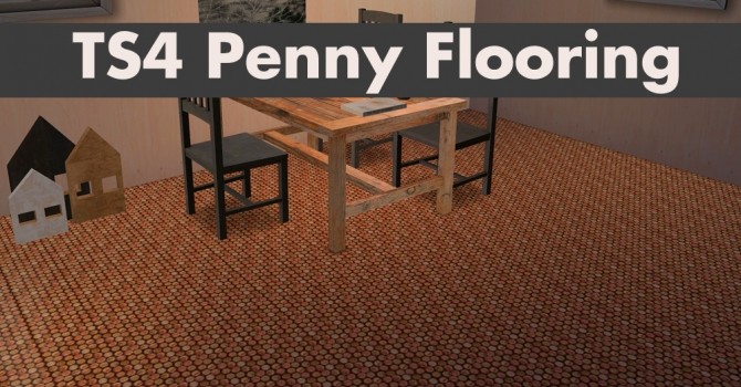 Sims 4 Penny flooring at Riekus13