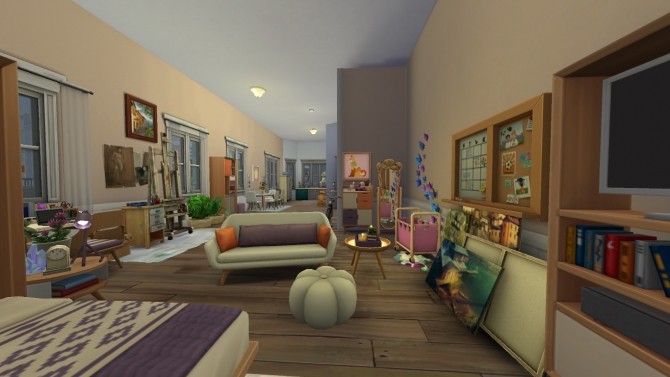 Sims 4 Tiny Living Apartment by maddiexz3 at Mod The Sims