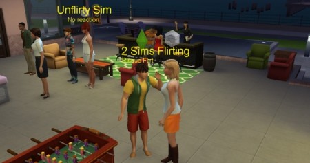 Unflirty Trait Less Annoying by tecnic at Mod The Sims
