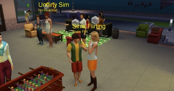 Sims 4 Unflirty Trait Less Annoying by tecnic at Mod The Sims