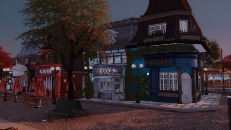 98 | OLD TOWN RETAIL LOT at SoulSisterSims