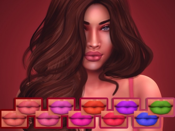 Sims 4 Raine Lipstick at Katverse