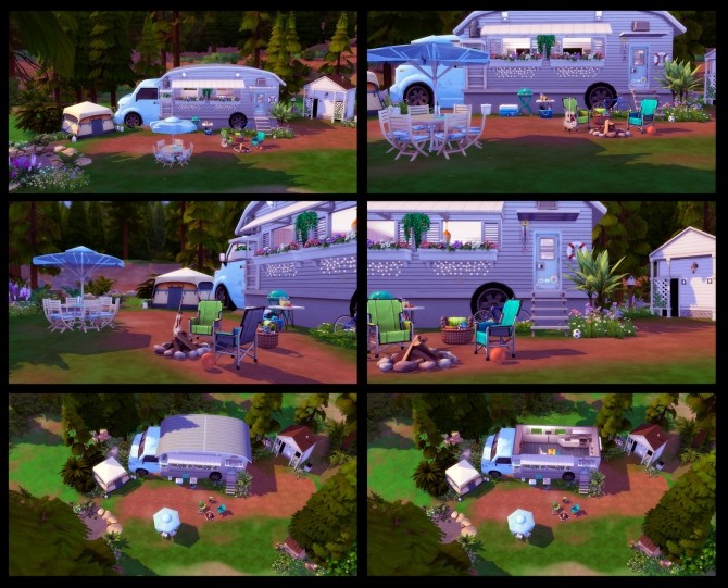 Sims 4 Holiday Trailer NOCC at Lily Sims